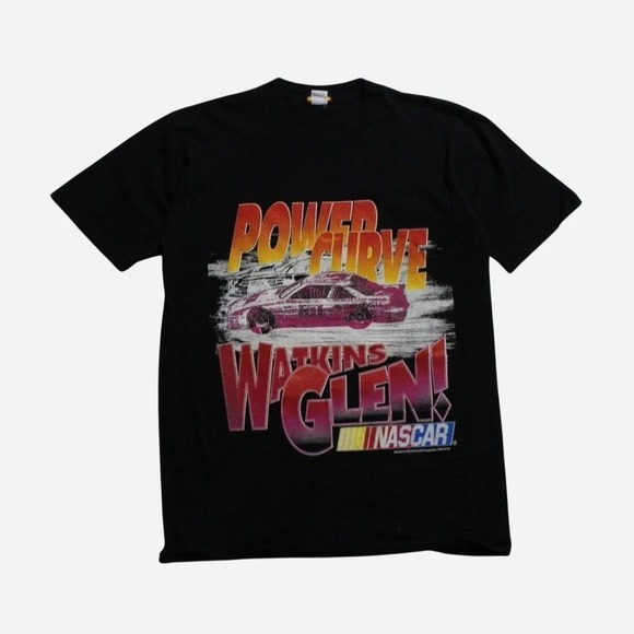 Mens Vintage Racing Nascar 1994 Watkins Glen Power Curve Single Stitch T-shirt - Picture 2 of 8